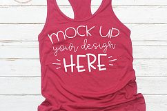Mock up Next Level 1533 Scarlet Mockup Product Image 1