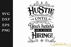 Hustle SVG Cut File Product Image 1