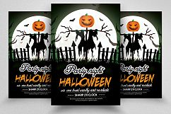 10 Halloween Party Flyers Bundle Product Image 5