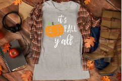 it&#039;s fall y&#039;all svg, Pumpkin svg, fall svg Product Image 3