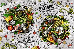 Soccer Cartoon Doodle Big Pack Product Image 3