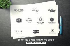 20 modern logos - hype vol. 01 Product Image 5