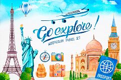 Go Explore - Watercolor Travel Set Product Image 1