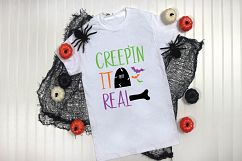 Creepin' It Real SVG Cut File - Halloween SVG EPS PNG DXF Product Image 7