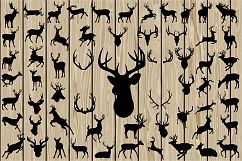 505 Animal Bundle Silhouette SVG, Vector, DXF, EPS, PNG. Product Image 4