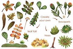 Autumn Forest - Watercolor Clip Art Set Product Image 3