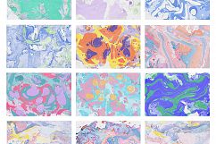Only Ink &amp; Marble Backgrounds Bundle Product Image 25