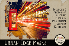 Clipping Masks - Urban Edge Photography Masks &amp; Tutorial Product Image 1