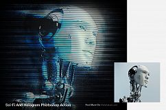 Sci-Fi And Hologram Photoshop Action Product Image 11