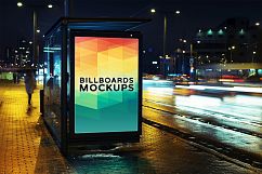 Billborad Mockups at Night Vol.2 Product Image 9