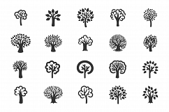 Tree icon set Product Image 2