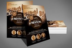 Revival Church Flyer Product Image 3
