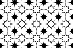 40 Seamless Curved Star Patterns (AI, EPS, JPG 5000x5000) Product Image 2