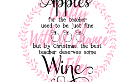 Teacher Merry Christmas SVG Bundle Product Image 4