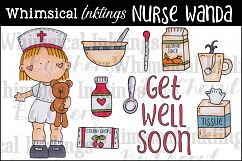 Nurse Wanda Clipart Collection Product Image 1