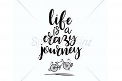 life is a crazy journey Printable Product Image 3
