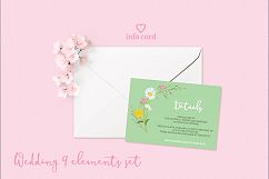 Summer Wedding Invitation Set Product Image 3