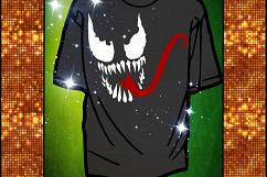 Venom svg files - Layered Venom design files Product Image 5