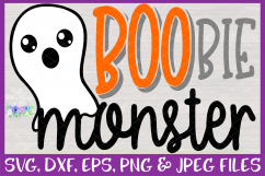 Halloween Breastfeeding SVG BOObie Monster SVG Product Image 3