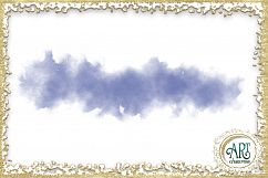 Brush Strokes in Blue and Rose Gold - Digital Clipart 21 of beautiful PNG files Product Image 8
