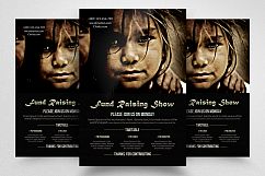 Charity $ Funds Flyer Template Product Image 1