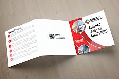 Professional Square Business Trifold Brochure Product Image 4