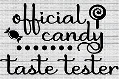 Offical Candy Taste Tester SVG Product Image 1