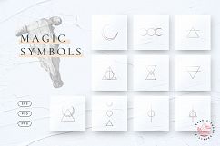 Minimalistic Magic Symbols - Occult Shapes Product Image 2