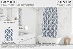 Shower Curtain Mockup Pack Product Image 13