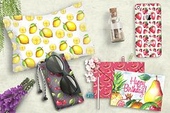 Watercolor Fruits Collection Product Image 9