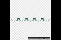 100 Bow Header Clip Arts, Transparent Decoration Clip Arts Product Image 4