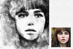 Charcoal Sketch Photoshop Action Product Image 18