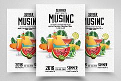 Cocktail Music Party Flyer Product Image 1