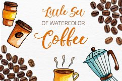 Little Coffee Watercolor Set Product Image 1