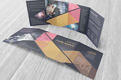 Large Double Gate Fold Brochure Mockups Product Image 8