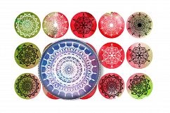 Hand drawn mandala set Product Image 7