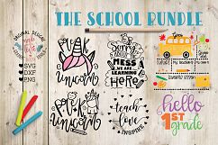 The School Bundle - School Back to School Cut Files Product Image 2