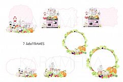 Cooking Clipart, Kitchen Clipart Product Image 7