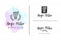 Hand drawn feminine premade logo v02 Product Image 12