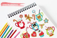 Cocoa &amp; Cookies graphics and illustrations Product Image 3