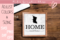 Home Svg, Canada Svg, Canadian Silhouette Svg, Home Sign Product Image 2