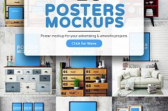 Posters, Frames Mockups V.2 Product Image 7