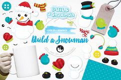 Build a Snowman graphics and illustrations Product Image 1