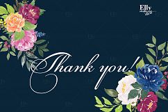 Watercolor flowers clip art - Grace Product Image 10