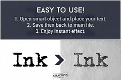 Ink Text Effect Mockup Product Image 2
