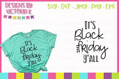 It&#039;s Black Friday Y&#039;all SVG Cut Files Product Image 1