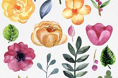 Watercolor flowers Product Image 2