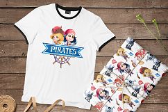 Pirates. Watercolor illustrations. Product Image 4