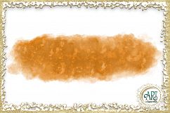 Apricot Peach Glitter Brush Strokes 24 PNG clipart Splashes  Product Image 11
