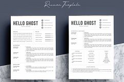 Modern Resume Template 4 Pages Design Product Image 4